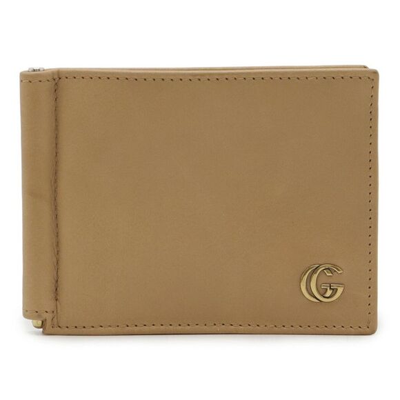 Gucci Leather Double G Bifold Wallet - Picture 1 of 9